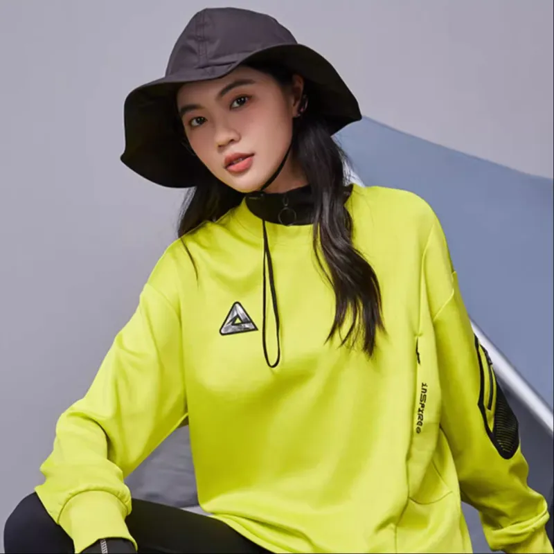PEAK Sweatshirts Men Corn Yellow-5