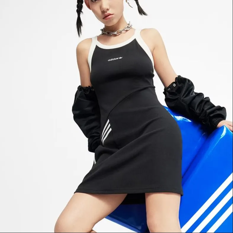 ☆Adidas☆Originals Strap Sleeveless Dress Black Amazon.com: adidas Originals womens Racer B Dress, Black, X