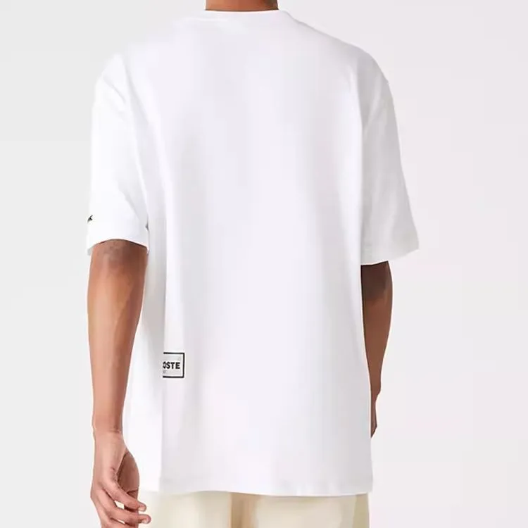 LACOSTE SS22 T Shirt Men's White-3