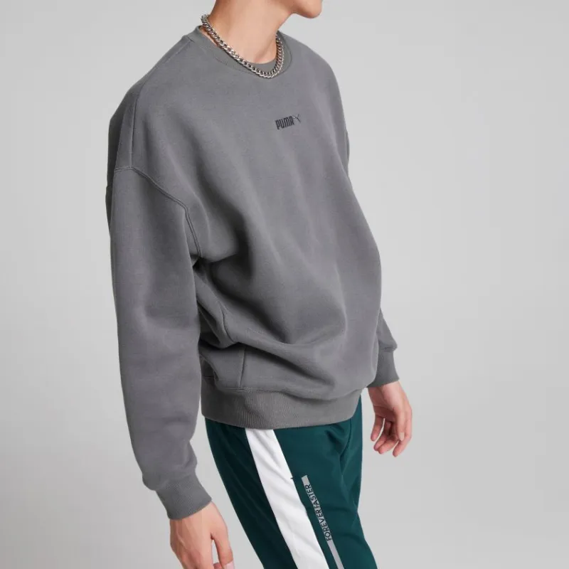 PUMA MMQ Sweatshirts Men Gray-5