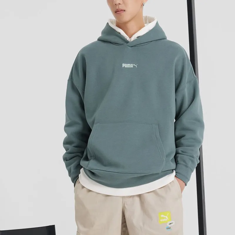 PUMA Sweatshirts Men Green-2