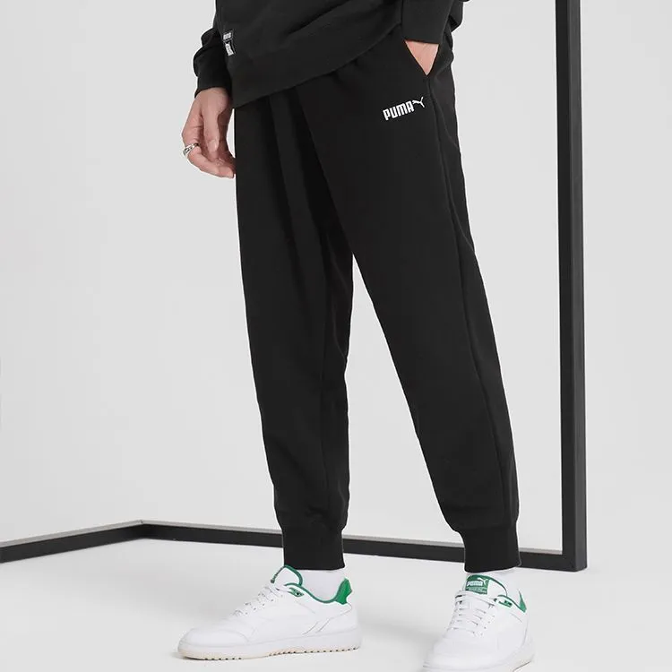 PUMA Knitted Sweatpants Men Black-6
