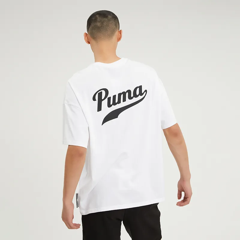 PUMA Prairie Resort T Shirts Men White-2