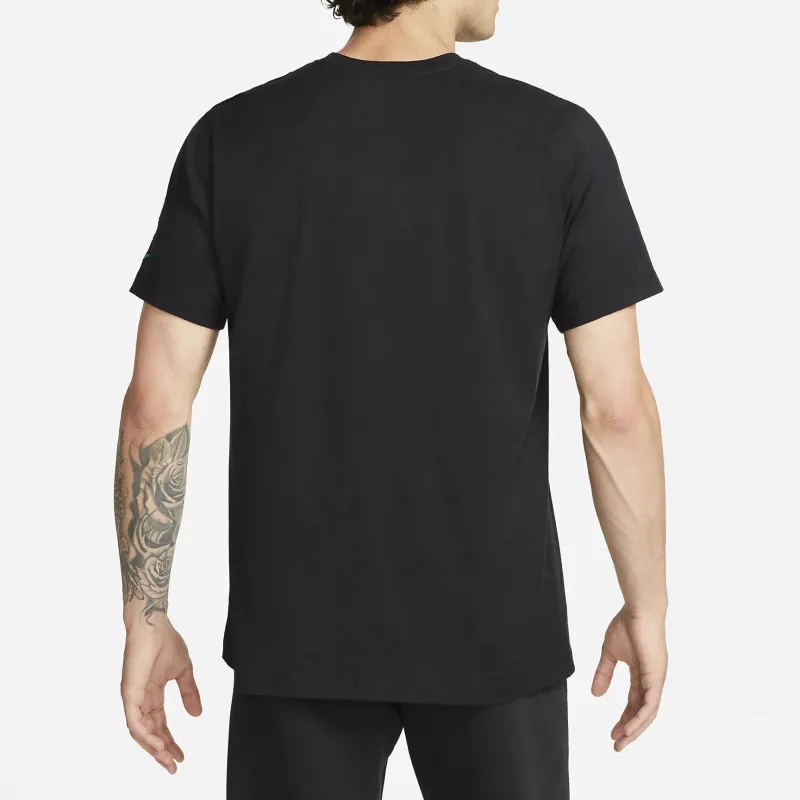 Nike T-Shirts Men Black-4