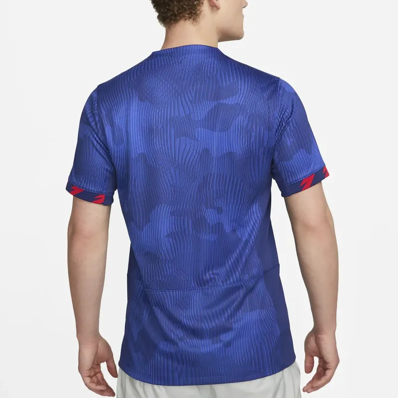 Nike USA Soccer Team Olympic Series USWNT 2023 Stadium Away T-Shirt Men's Blue-4