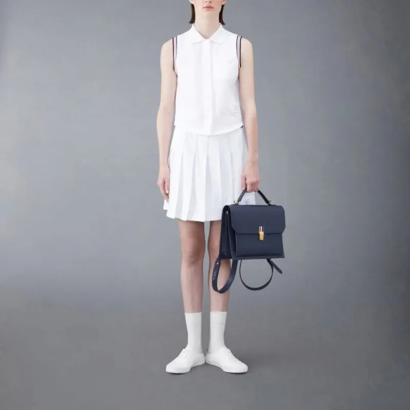 THOM BROWNE THOM BROWNE FW23 Early Autumn Collection Casual Short Skirts Women's White-1