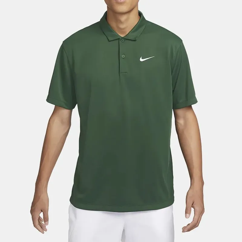 Nike Polo Shirt Men's Fir Green-4