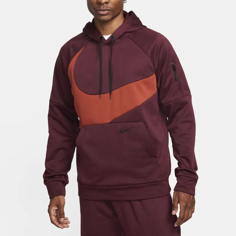 Nike Sweatshirts Men Burgundy-4