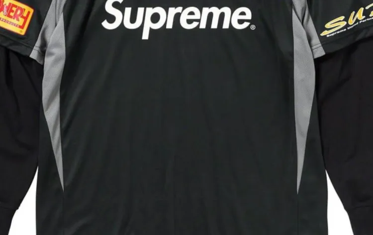 Supreme Hooded Soccer Jersey White XL - POIZON