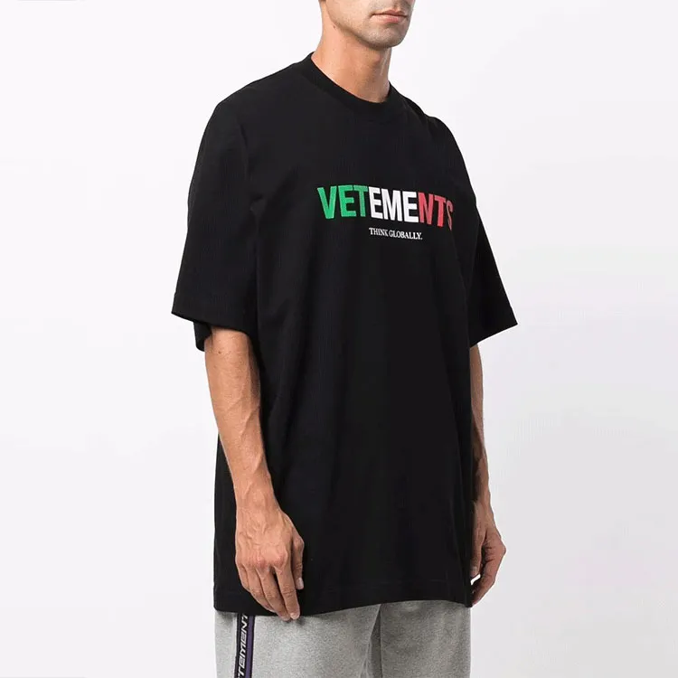 Vetements T Shirts Unisex Black-3
