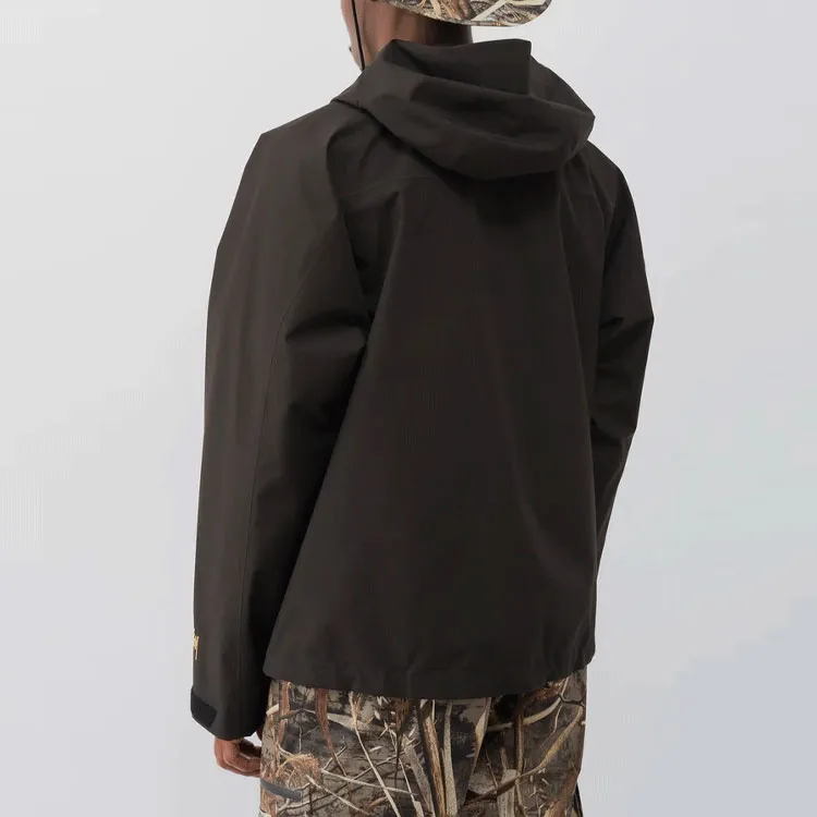 Stussy X GORE TEX Jackets Unisex Black-3