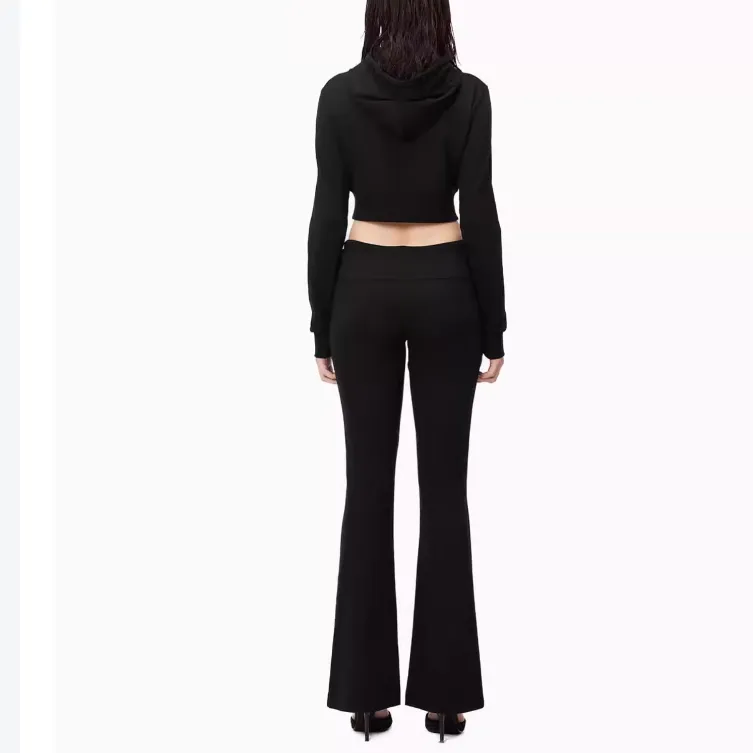 ANN ANDELMAN Casual Pants Women's Black-2