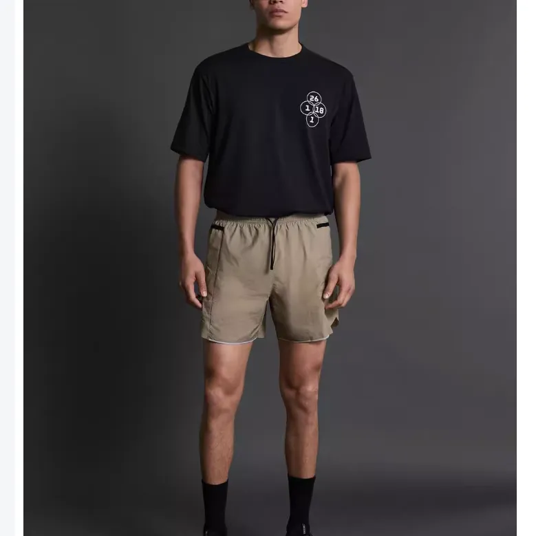 ZARA Sports Shorts Men Sand-3