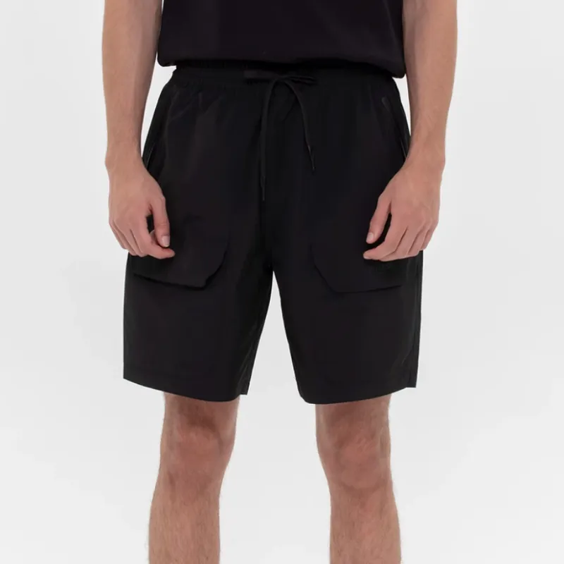 GUESS Casual Shorts Men Graphite Black-2