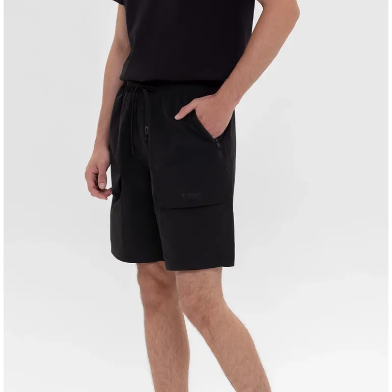 GUESS Casual Shorts Men Graphite Black-4