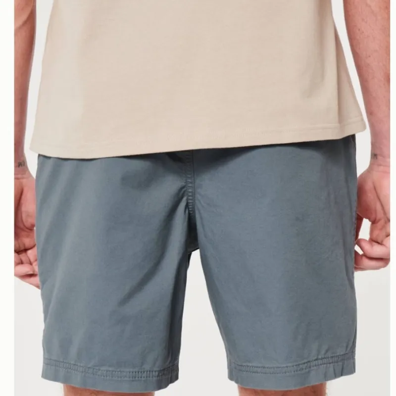 Hollister Casual Shorts Men's Dark Slate Grey-2