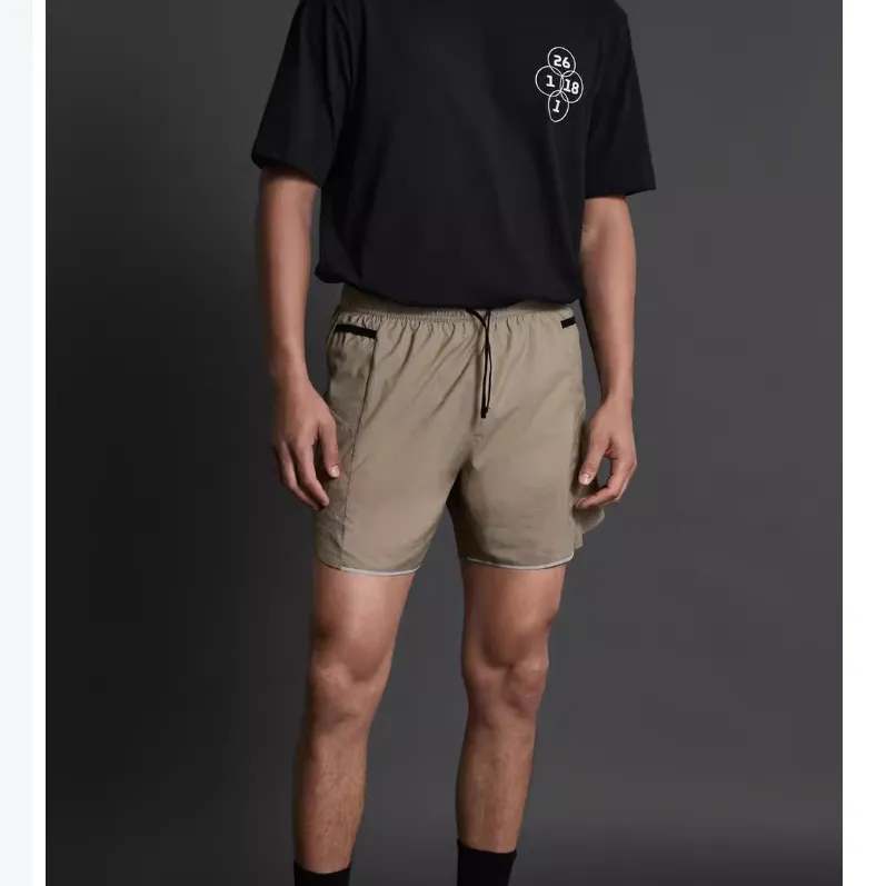 ZARA Sports Shorts Men Sand-2