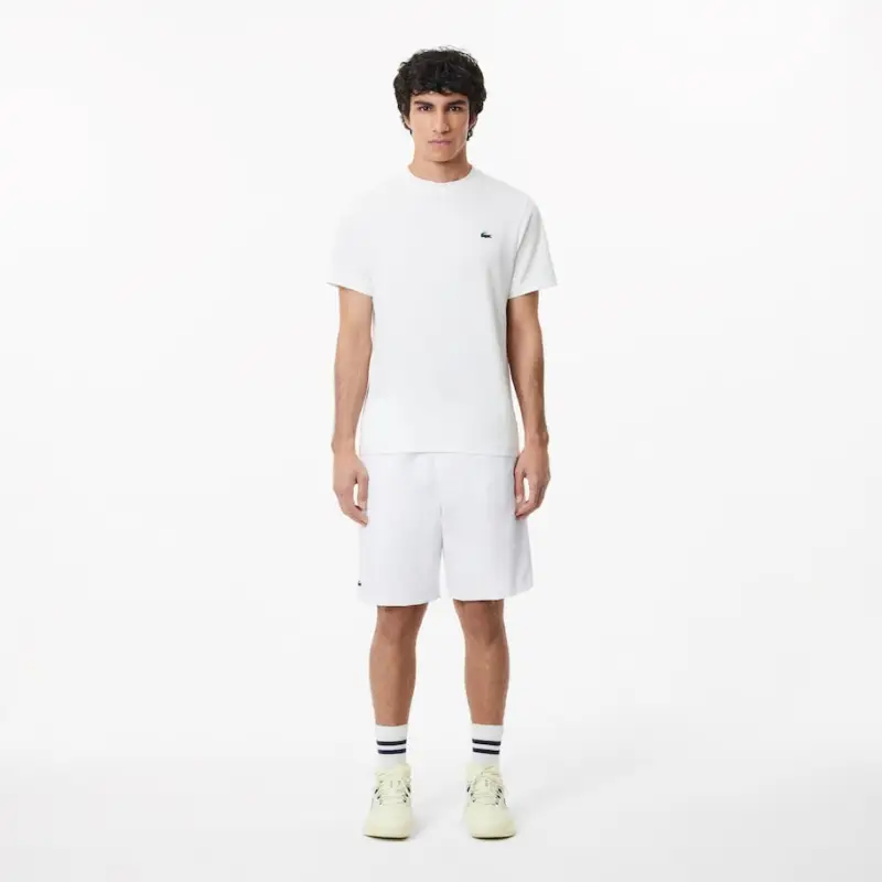 LACOSTE Casual Shorts Men's White-2
