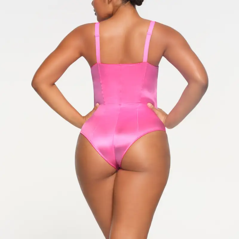 Skims Valentine's Day Collection Bodysuits Women's NEON ORCHID/Neon Orchid-2