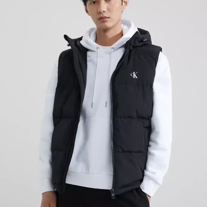 Calvin Klein Vests Unisex Space Black-3