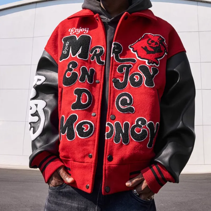 MR.ENJOYDA MONEY Rose Full Printed Unisex Baseball Uniform-4