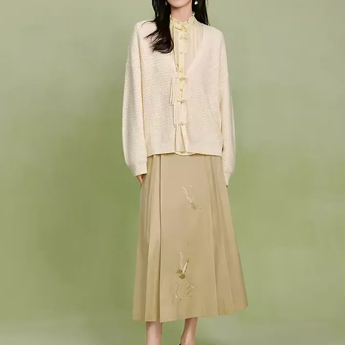 Inman x MILEI Shirt Women's Fragrant Light Apricot-2
