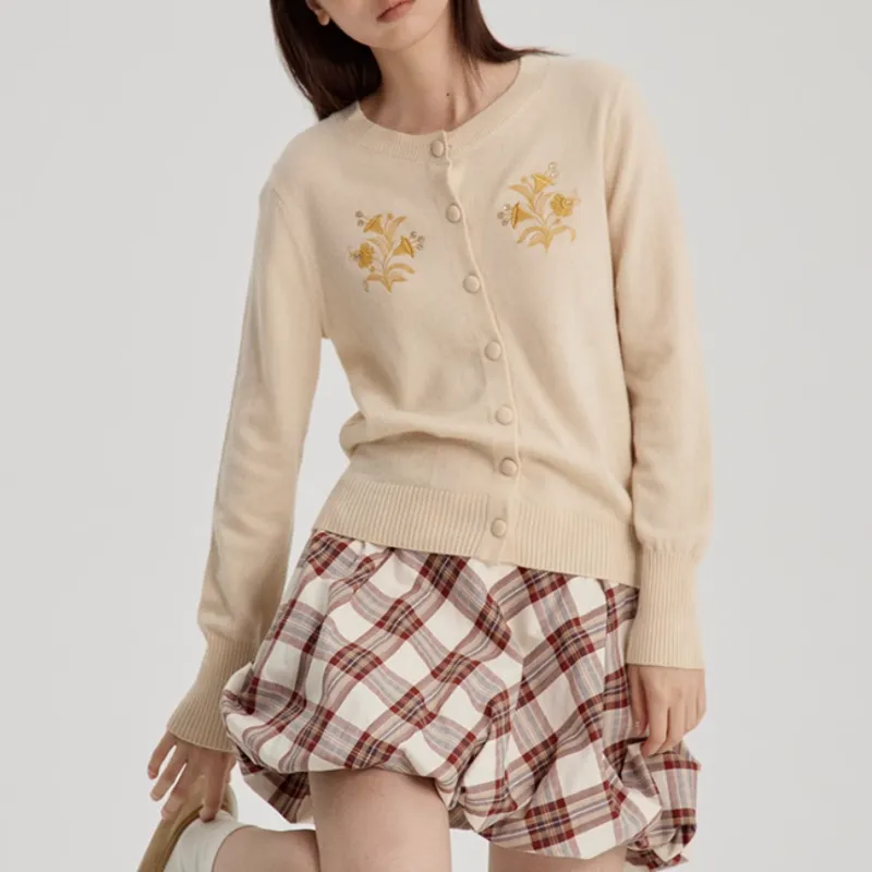 Omont Sweater Women's Fengqing Beige-0