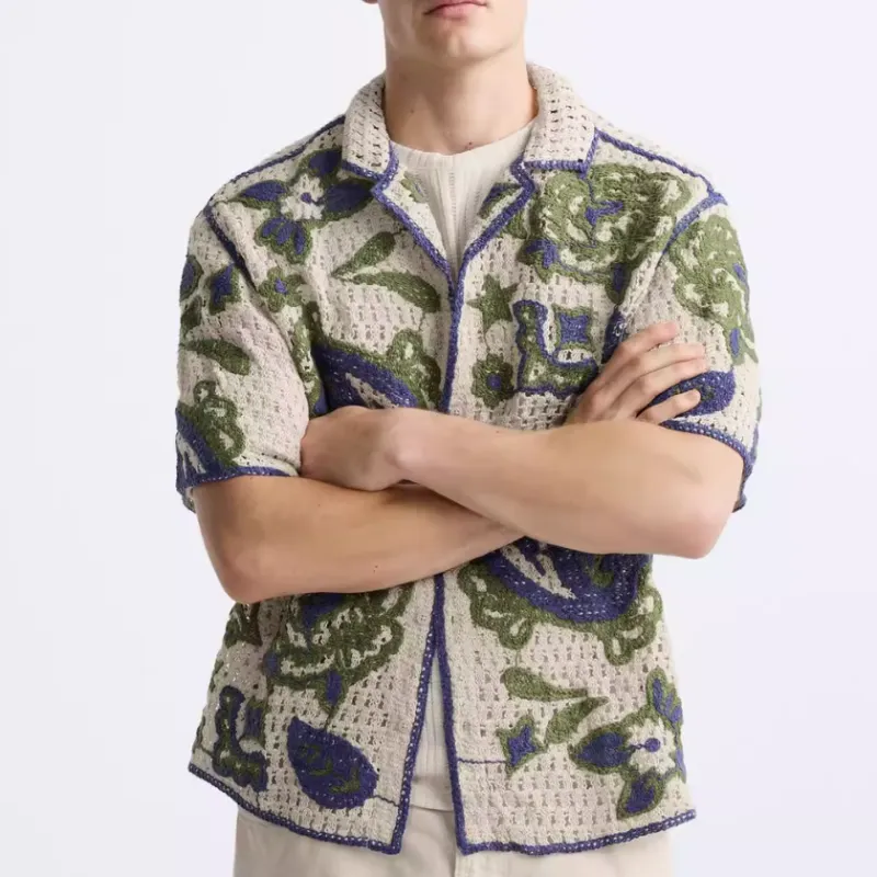 ZARA Shirts Men Multicolor-5