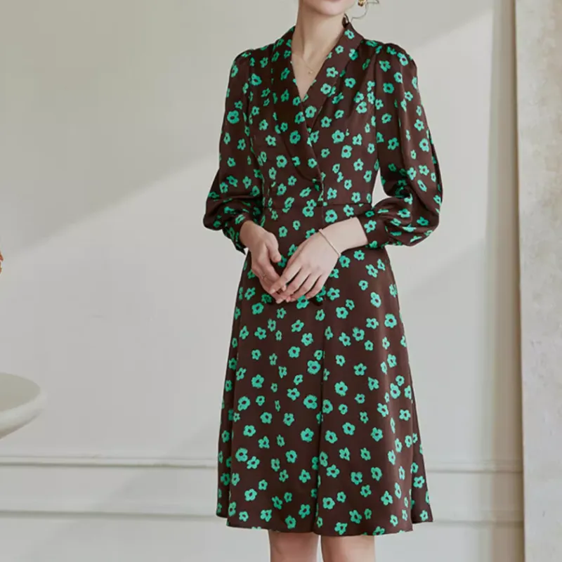 ROEYSHOUSE Long Sleeved Dresses Women's Multicolor-1