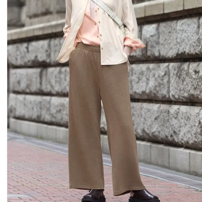 UNIQLO Casual Pants Women's Dark Brown-2
