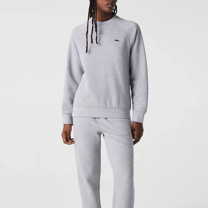 LACOSTE Sweatshirts Women's Silver Gray CCA-2
