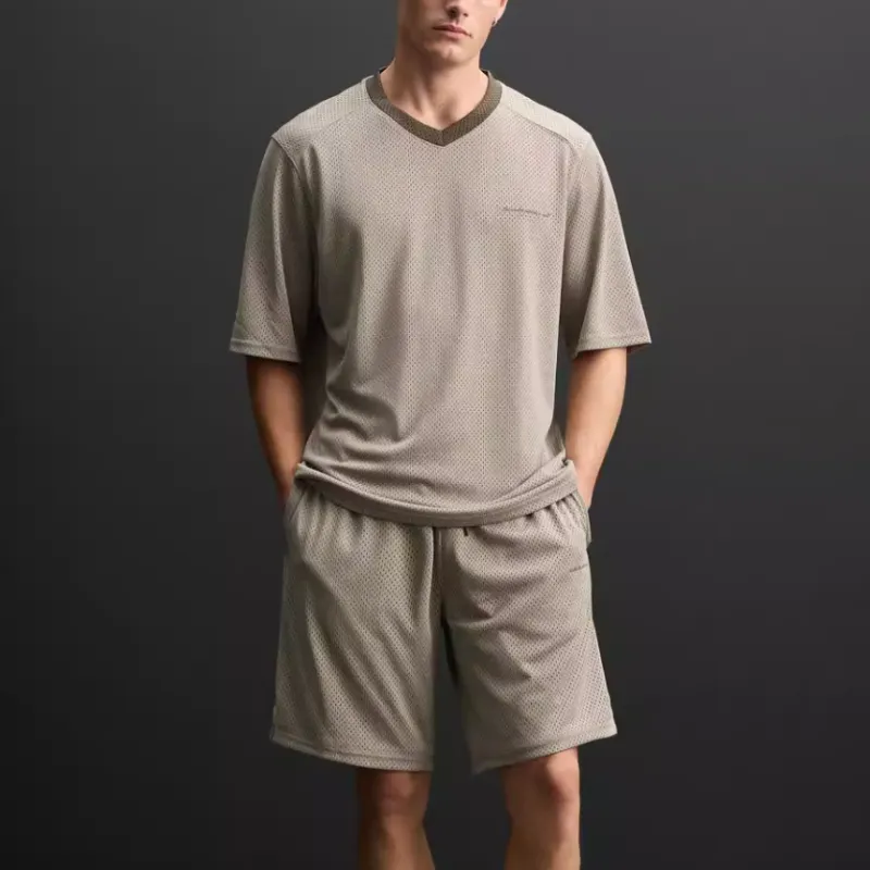 ZARA Sports Shorts Men Gray-2