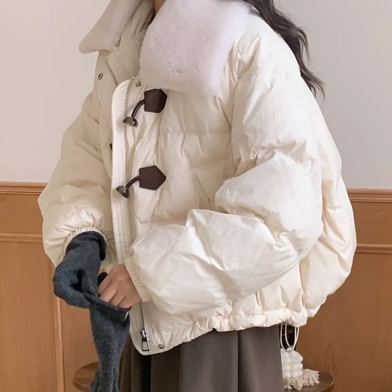 YAYA Fur Collar Down Jacket Women's-2