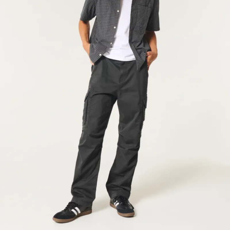 Hollister Cargo Pants Men's Green-2