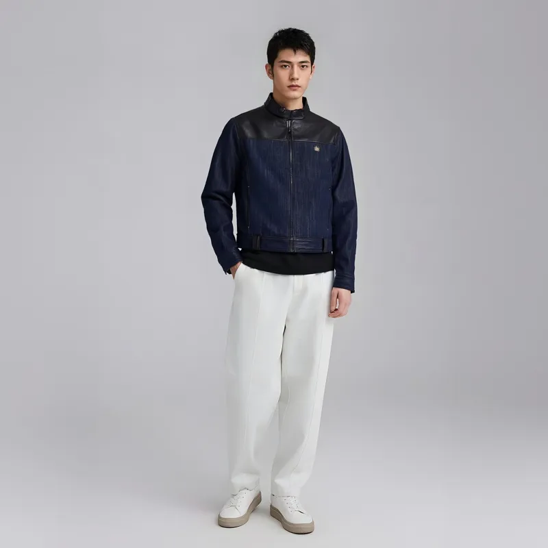 GOOD BAI Jackets Coats Unisex Dark Blue-2