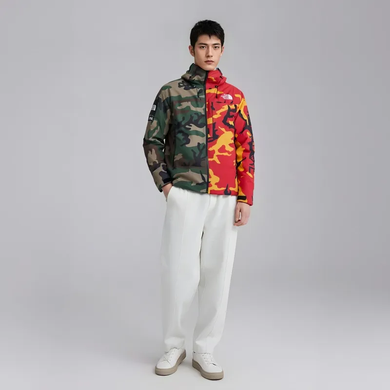 Supreme The North Face Split Taped Seam Shell Jacket Woodland 