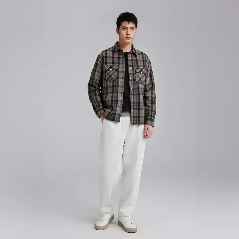 Supreme Quilted Flannel Snap Shirt - POIZON