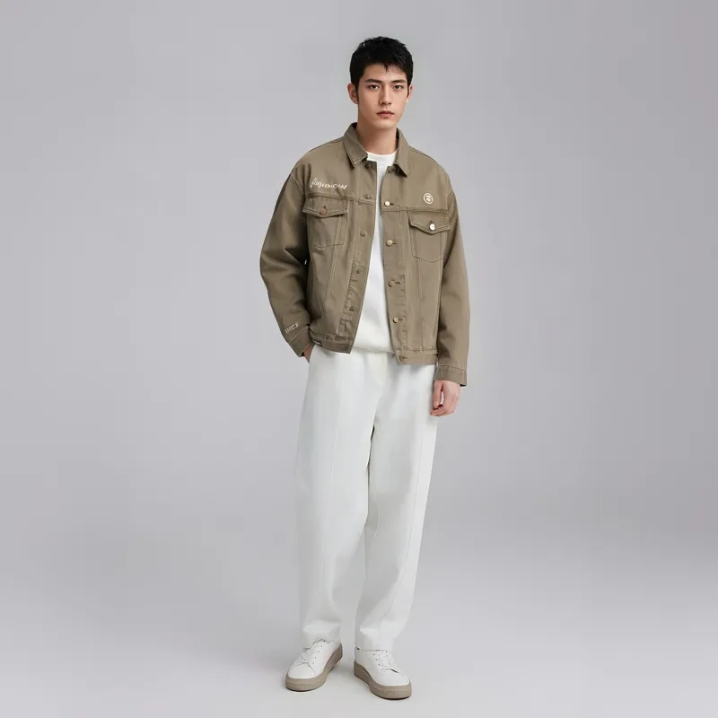 Aape By *A Bathing APE® Logo appliqué Hooded Denim Jacket-9