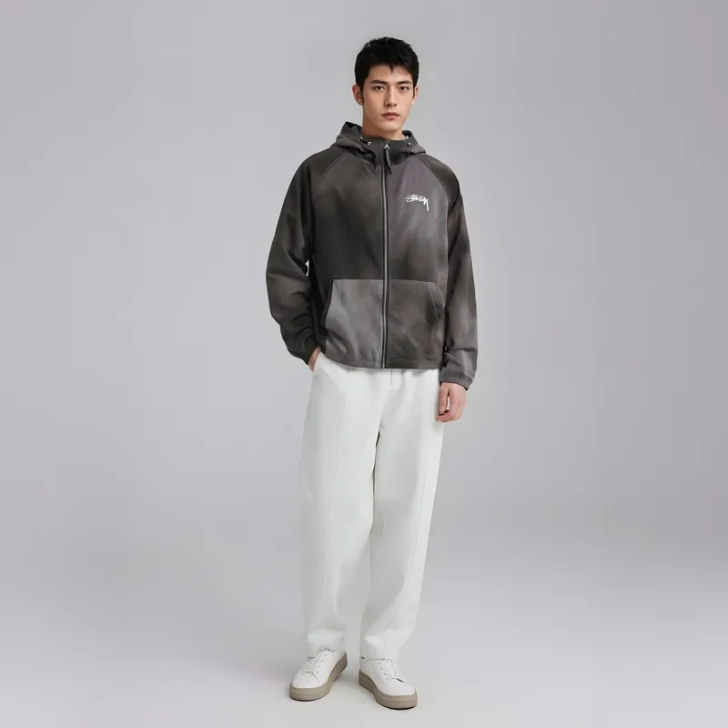 Stussy Beach Shell Wave Dye Hooded Sweatshirt-7