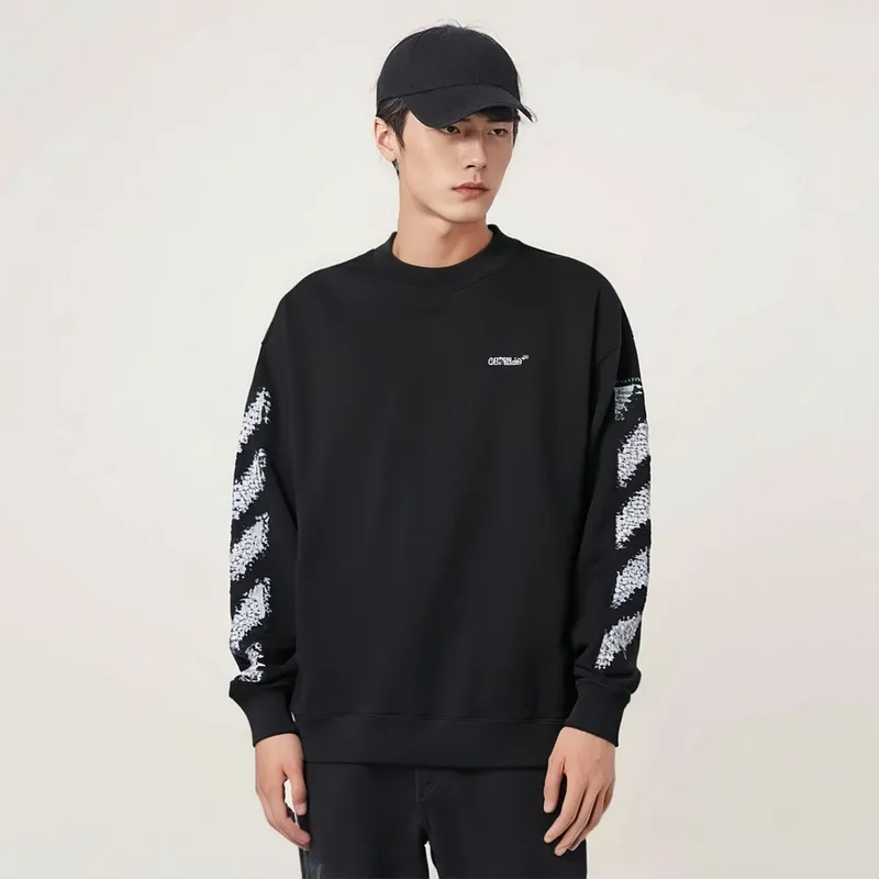 OFF WHITE Pixel Diag Sweatshirt-3