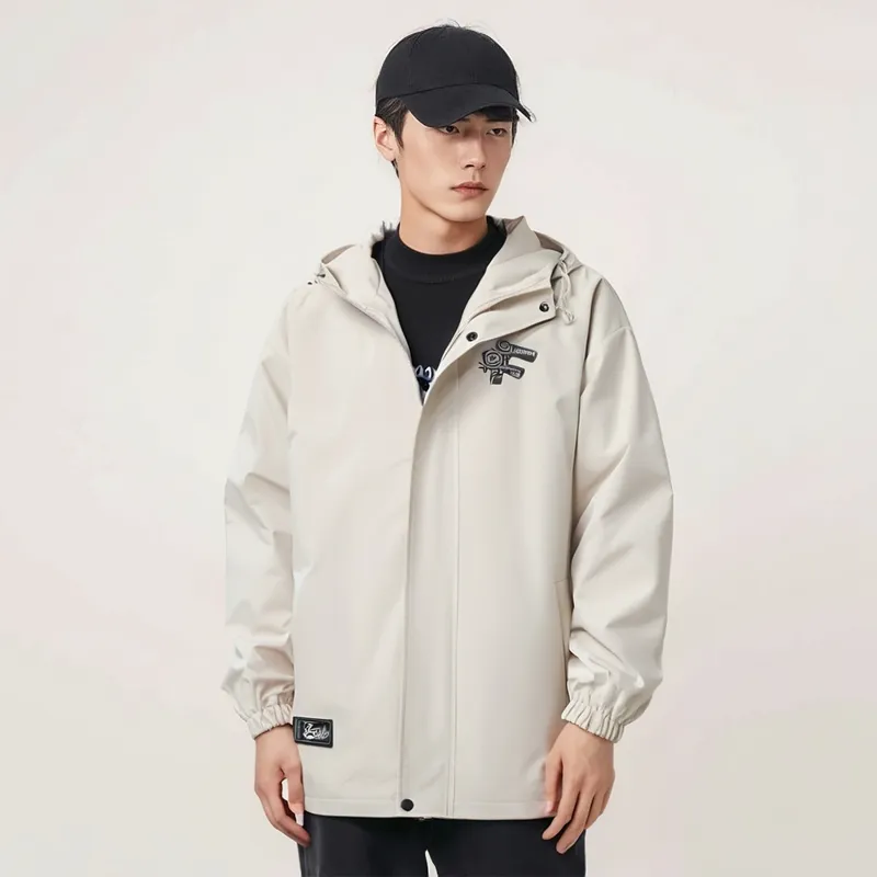 FASTFISH Jackets Coats Unisex Black-4