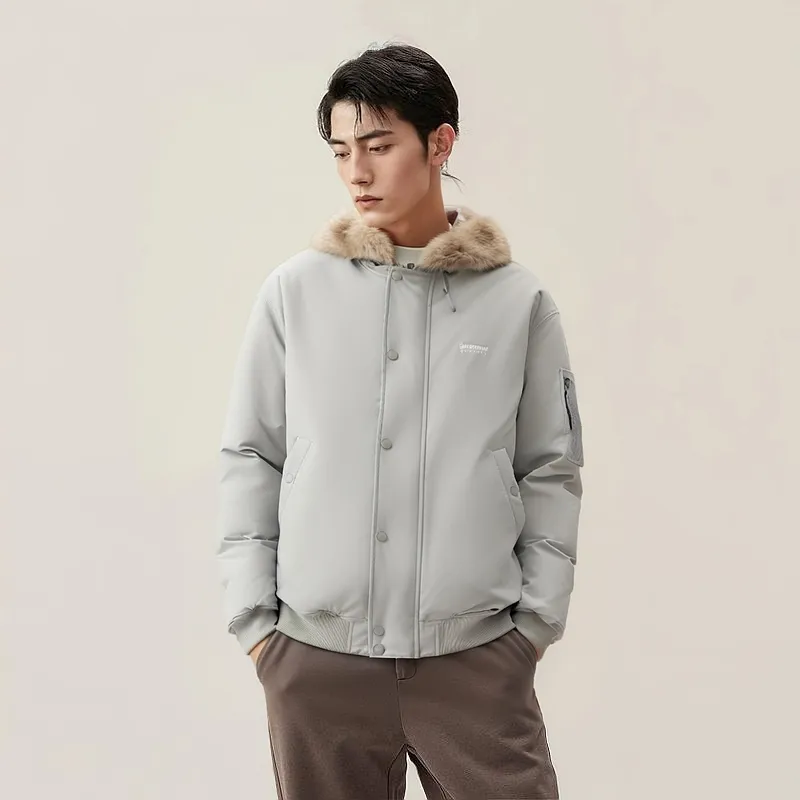 COVERNAT Down Jackets Unisex Light Gray-2