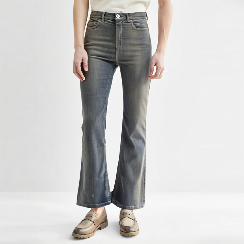 Rick Owens DRKSHDW Jeans Women's Blue 25 - POIZON