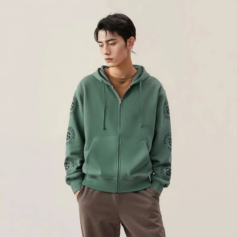 Stussy Seal Zip Hoodie - Cheap Rcj Jordan Outlet