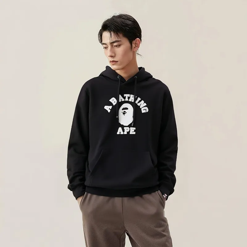 Bape College Pullover Hoodie-1