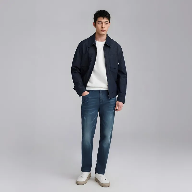 LIU·JO UOMO Jeans Men's Dark Blue-2