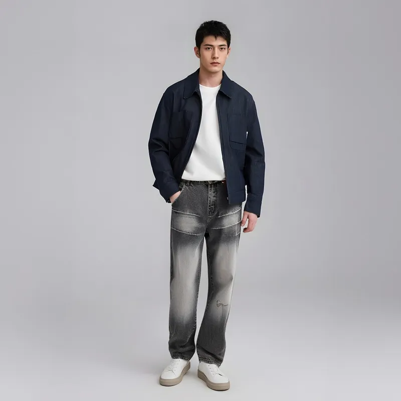 H2P Jeans Unisex Lightning Black-2
