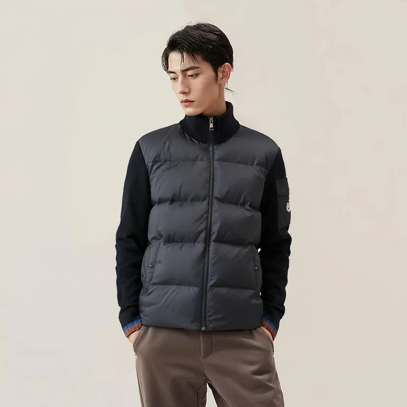 Moncler Quilted Knit Padded Cardigan-1