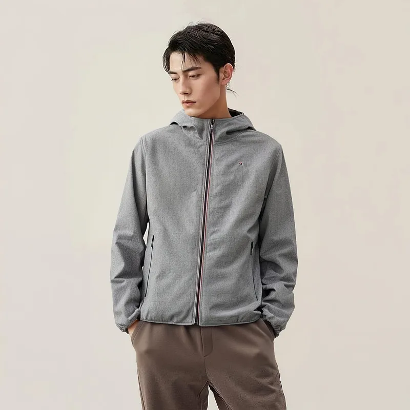 Tommy Hilfiger Jackets & Coats Men's Blend Gray-2