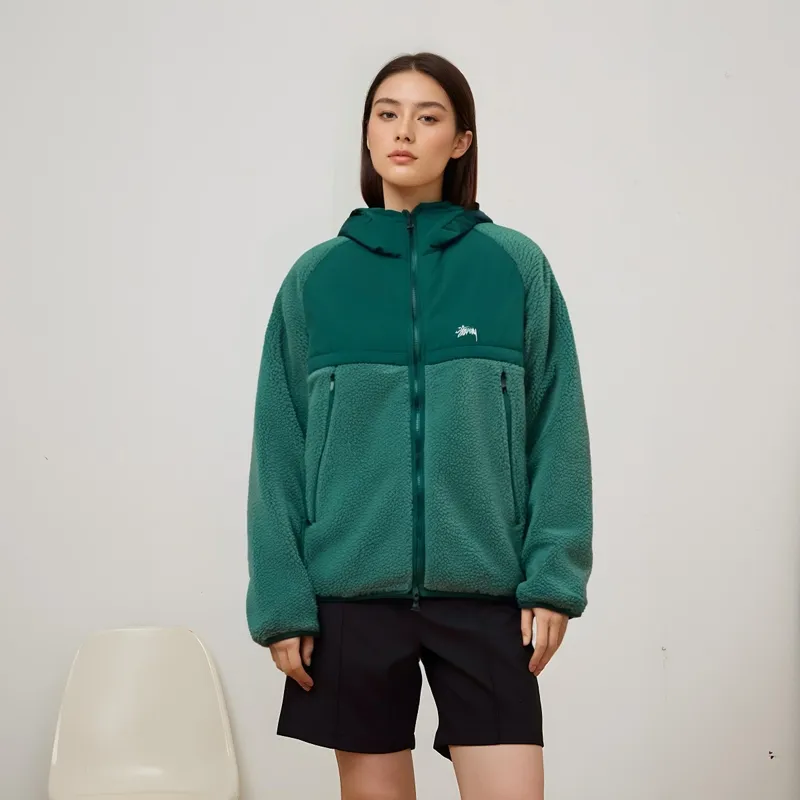 Stüssy Shearling Panelled Jacket-2